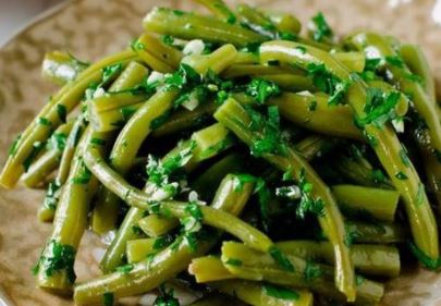 Sauté de haricots verts à l&rsquo;ail